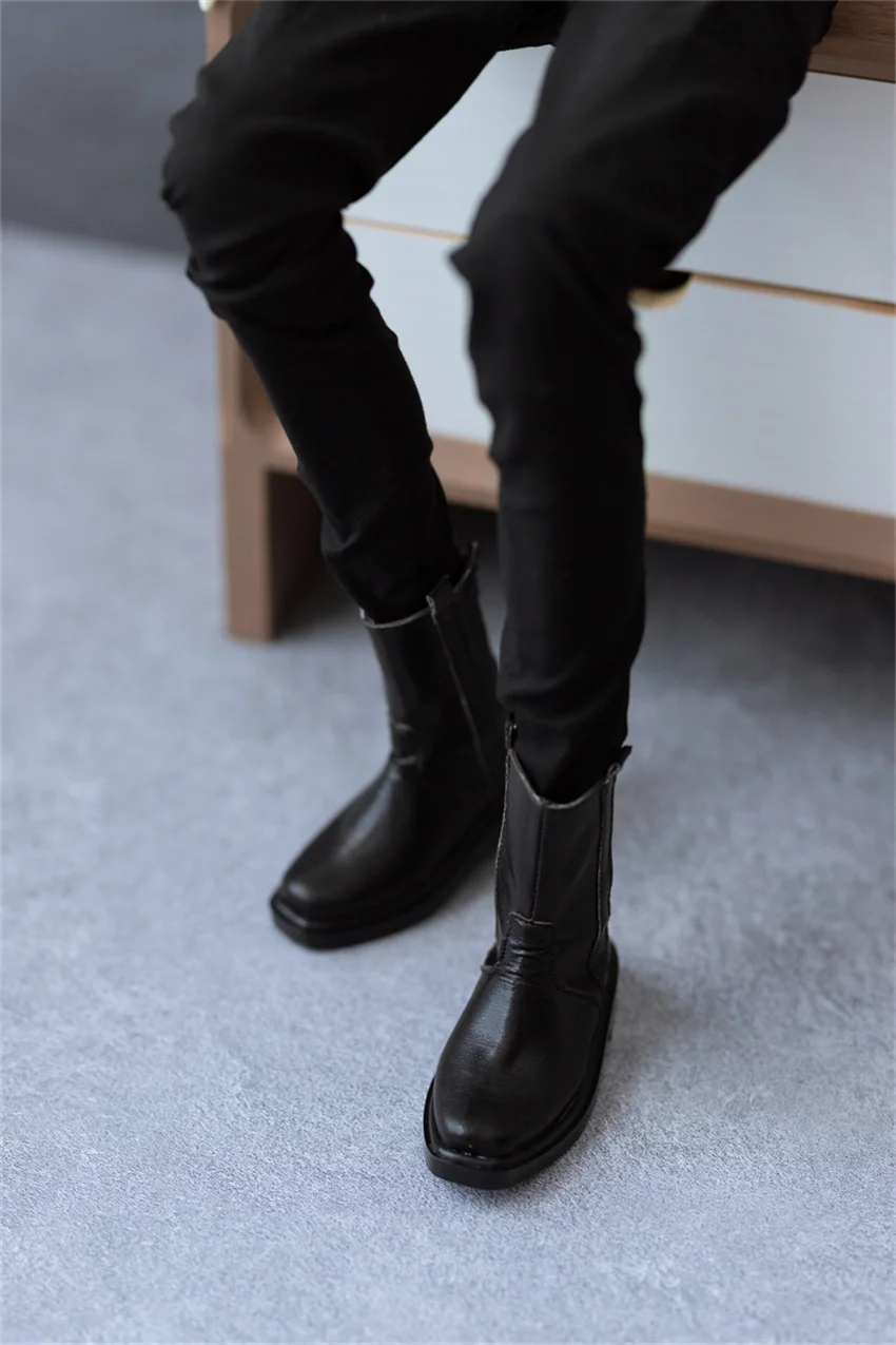 

BJD shoes 1/3 1/4 Uncle boots leather boots BJD doll shoes High top boots BJD doll accessories