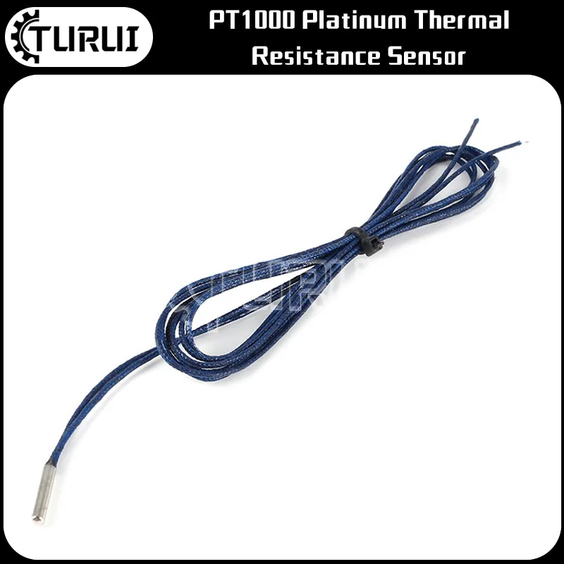 

3D printer VORON high temperature resistant pt100 sensor probe temperature measuring platinum resistance PT1000-550BW