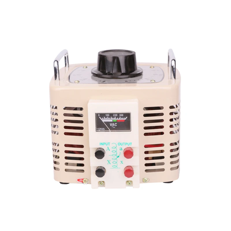 

Custom TDGC2-3KVA Single Phase 0-300V Adjustable 100%Copper Regulator Variac Variable Transformer 3KVA Foam Cutter