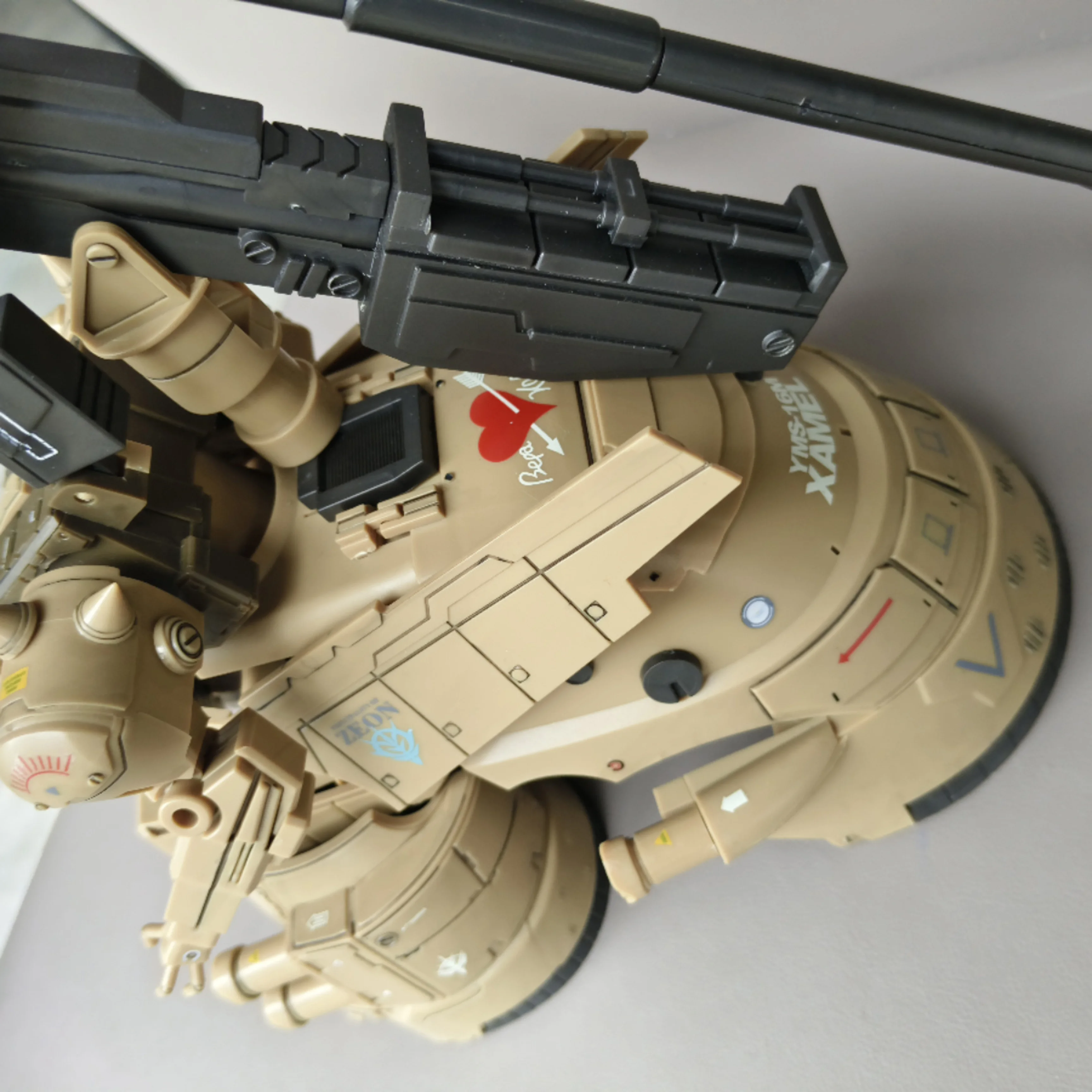 1/144 Xamel YMS-16M XAMEL Assembly Action Beeldje Woestijn Gele Figuren Chinese Versie Xamel Plastic Robot Modellen Speelgoed Geschenken