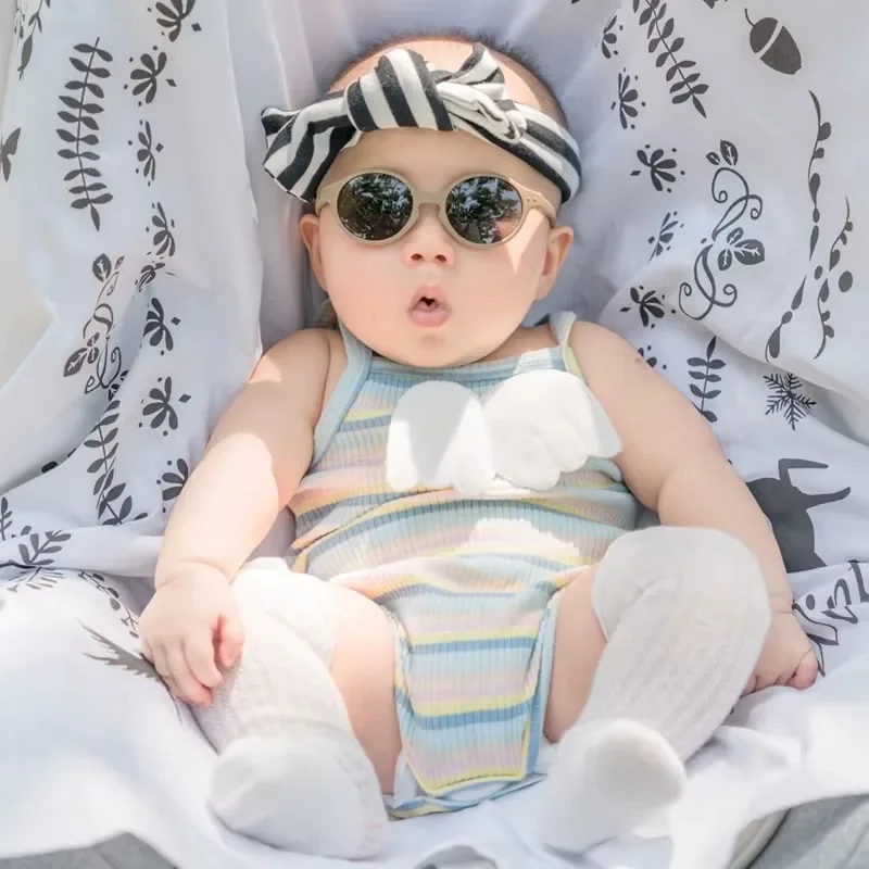 Baby Polarized Sunglasses with Strap UV400 Protection Infant Toddlers Sun Glasses for Age 0-24 Months
