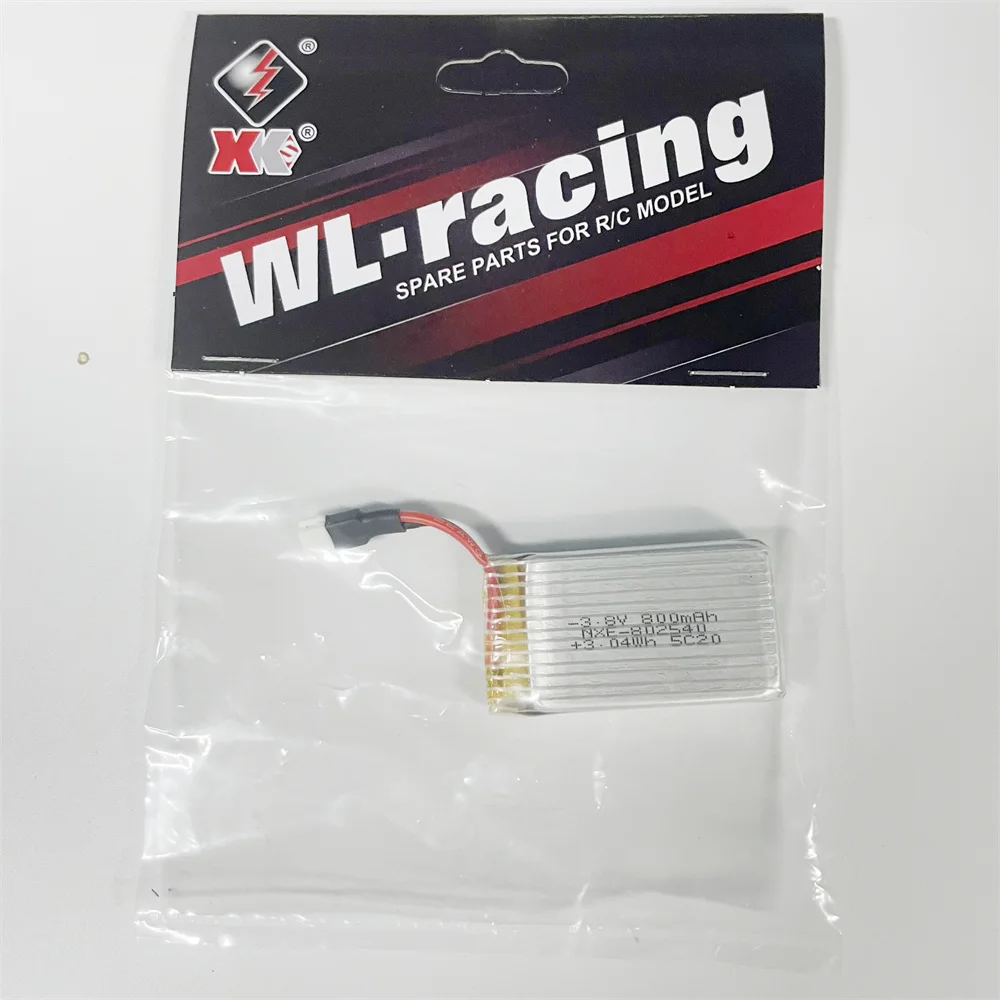 Wltoys XK K170 K160 Batterij RC Helicopter Onderdelen Originele 3.8v 800mAh Lipo K170-0007 Accessoires