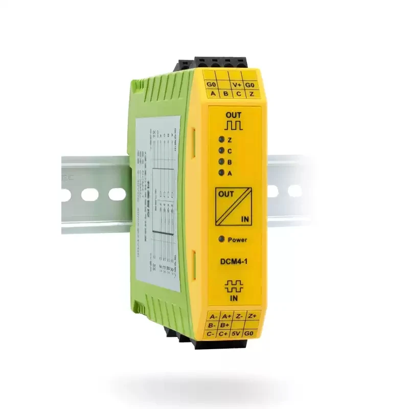 Differential to Single Ended Collector TTL/RS422 to HTL Servo Feedback Encoder Signal Enters PLC4 Channel