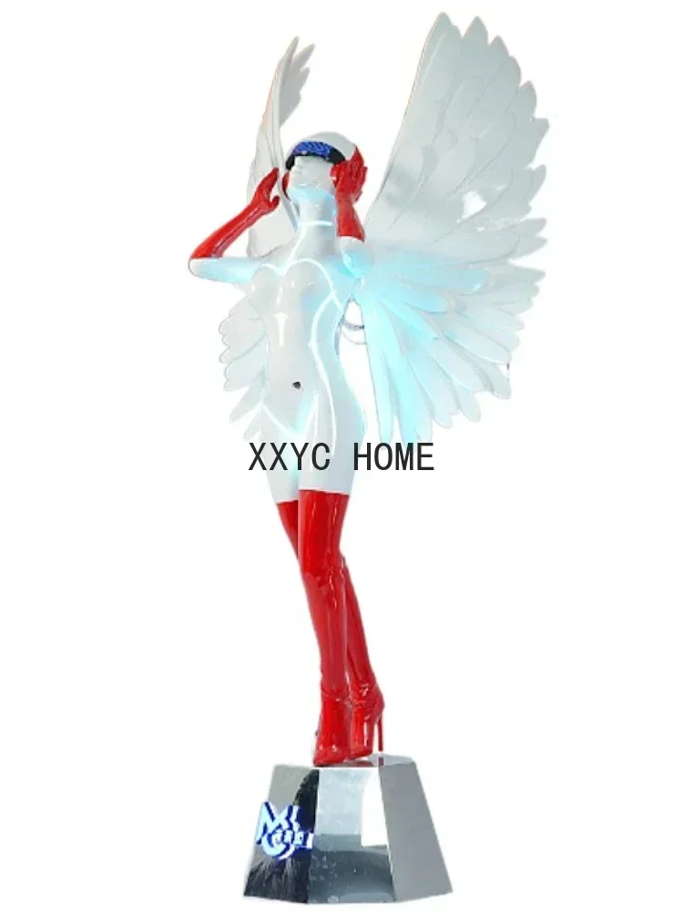 

Механическая декоративная фигура Богини Цзи, большая технологичная скульптура для декора ресторанов, баров, KTV