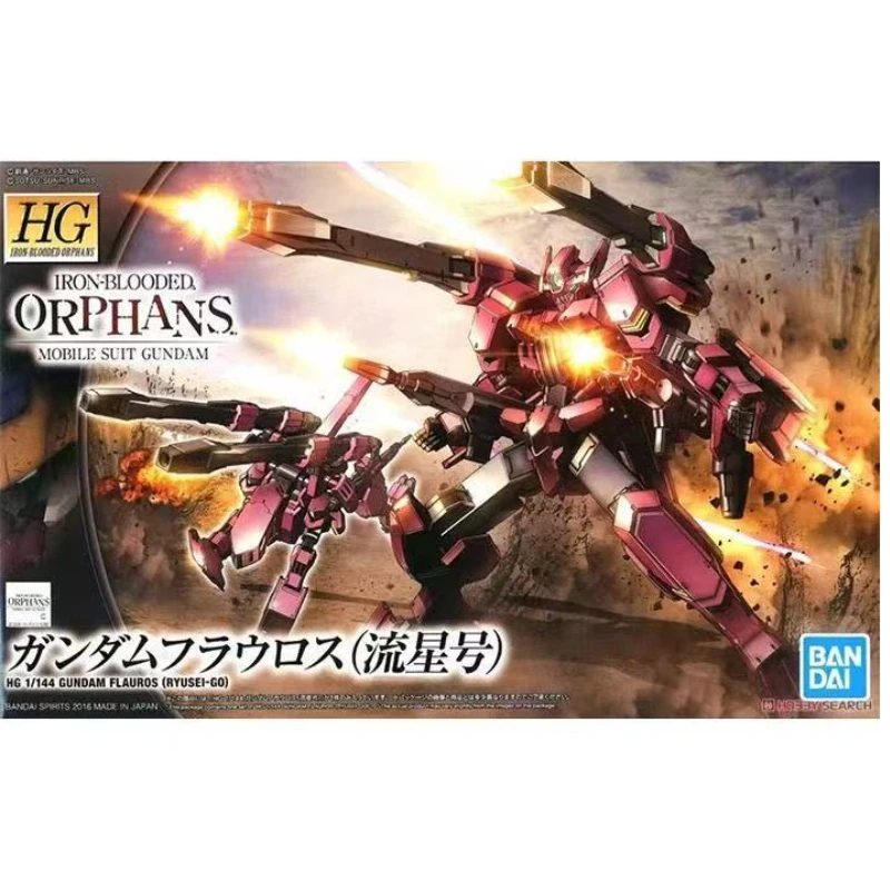 

In Stock Bandai Original Gundam HG IBO 028 1/144 Floros Meteor Assembling Model Collect Holiday Gifts Decoration Ornaments Toys