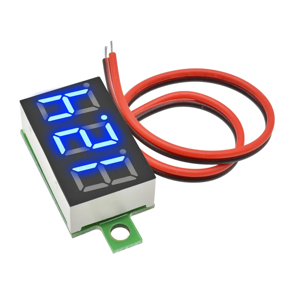 0.36 inch DC4.7~32V/DC4-30V 2Wire Mini Voltage Meter LED Mini Display Module Voltmeter Voltage Tester Panel Meter Gauge