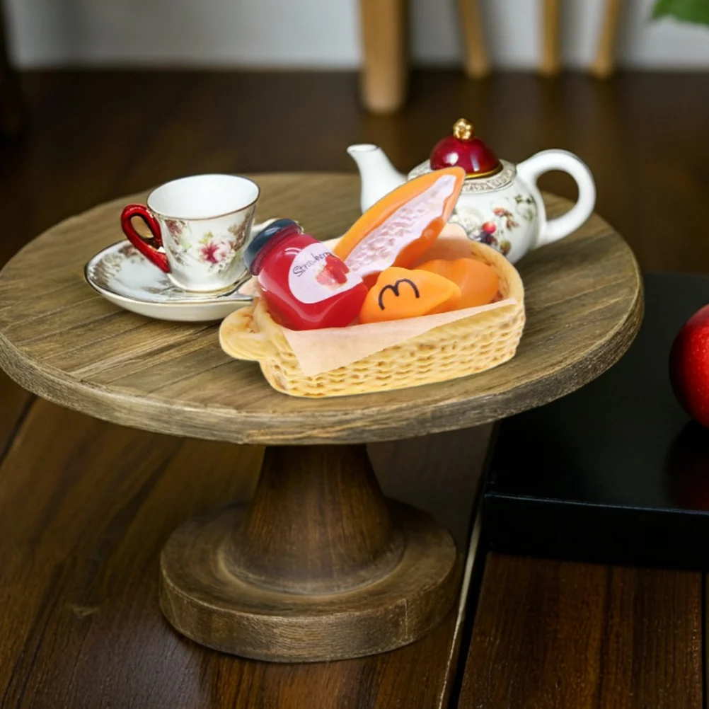 7 قطع من أدوات المطبخ المصغرة لبيت الدمى، حجم موفر للمساحة، تصميم عالي التفاصيل يعزز اللعب الخيالي #4