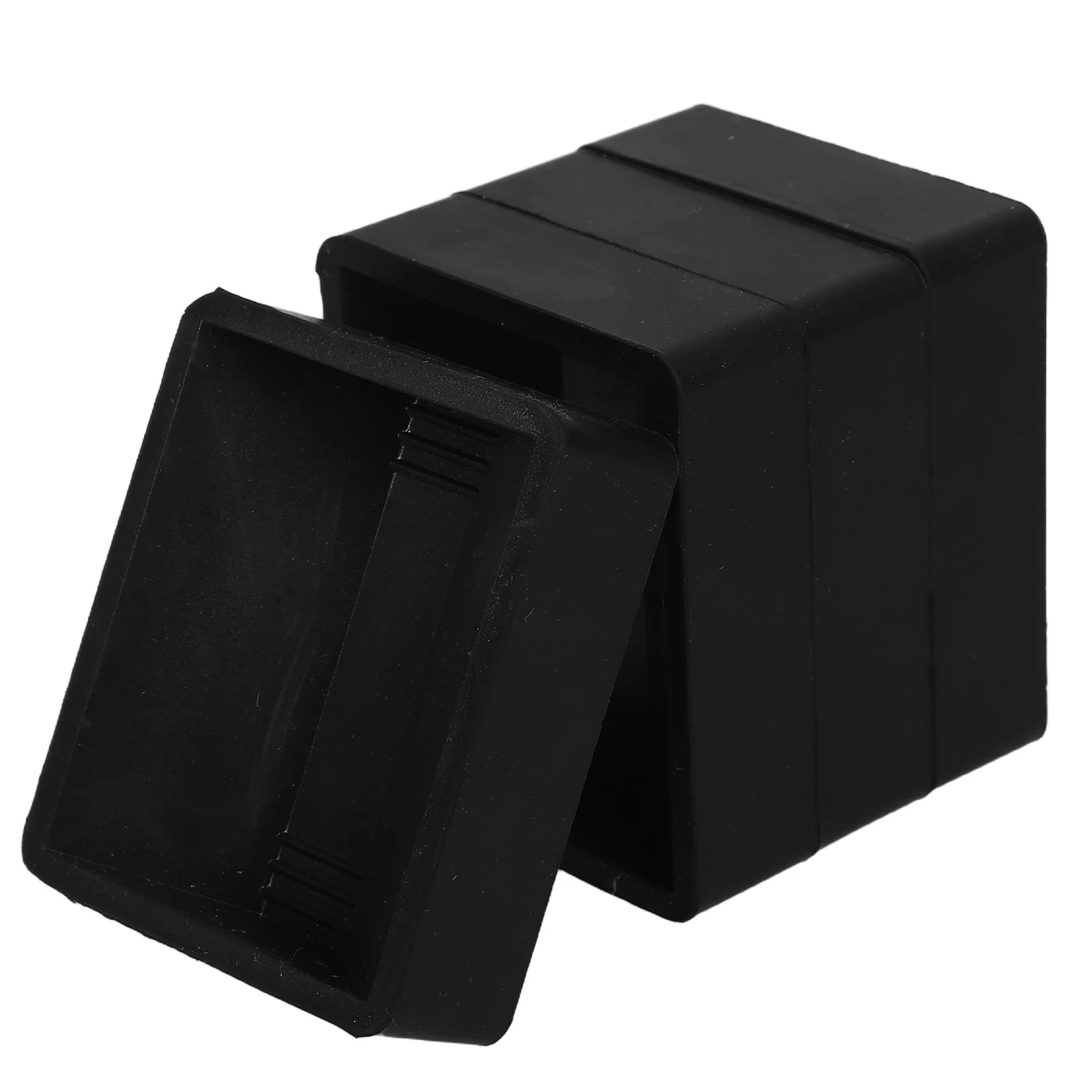 

4pcs Black Rubber Caster Base Locks For Furniture Bed Frame Chair Wheel Stabilizer Floor Protectors Non-Slip Castor Cups