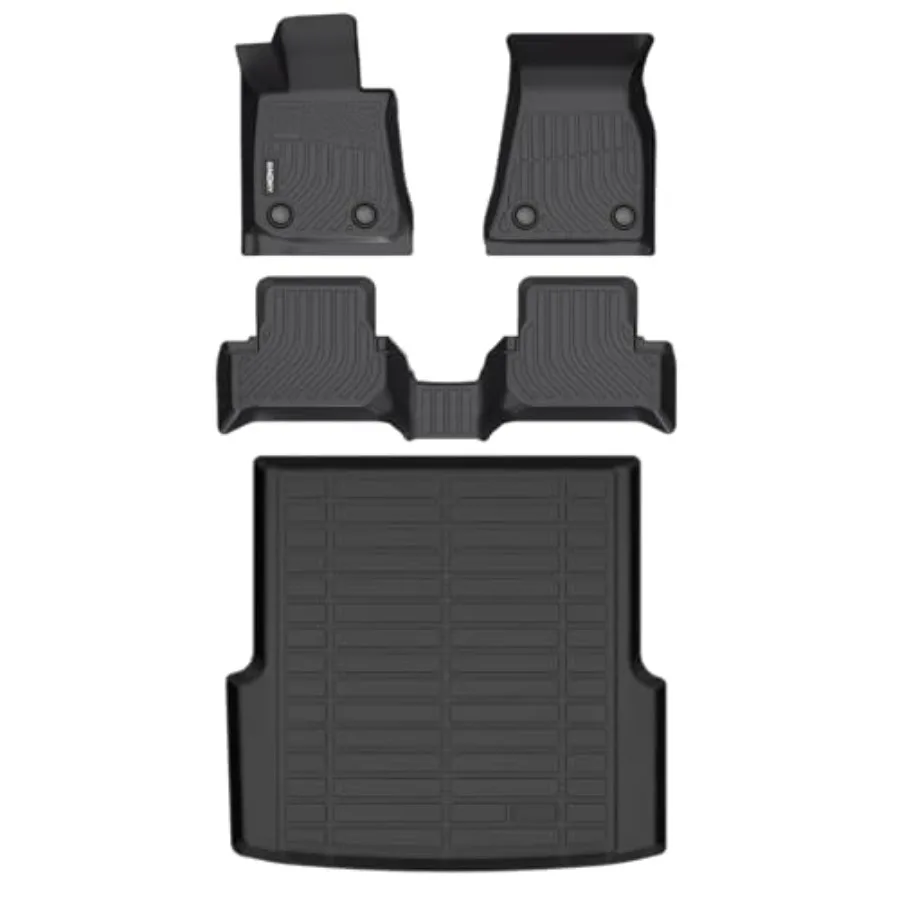 

All Weather Floor Mats Cargo Liner for BMW i4 2022-2026 eDrive35 eDrive40 xDrive40 M50 TPE Rubber Mat in Black with Premium Fit
