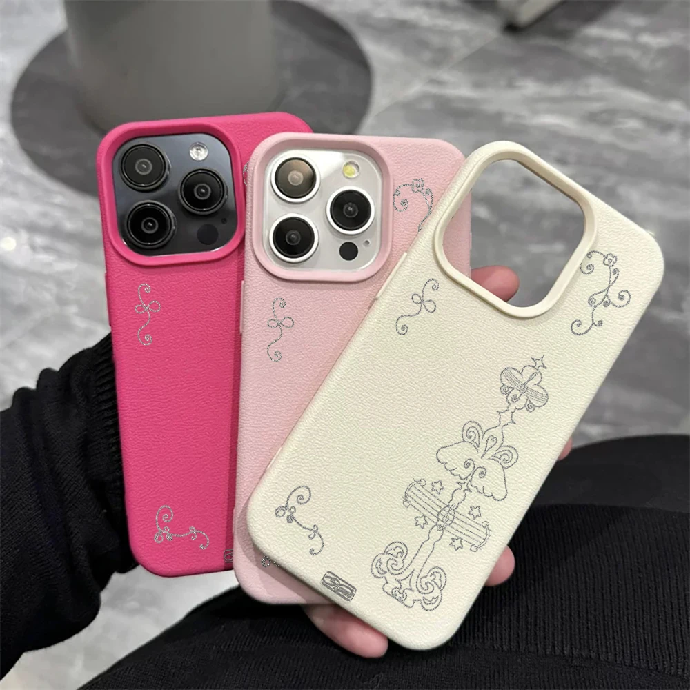 Geschnitztes Kreuz Handyhülle für iPhone 17 16 15 14 13 12 11 ProMax 16 15 14 Plus 17 16 15 14 13 12 11 Pro 17Air Silikon Matte Hülle – Detail 4