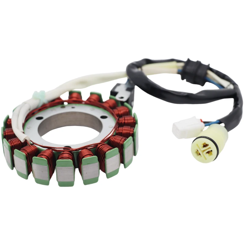 Motorcycle Magneto Generator Stator Coil Assembly For Kawasaki ZZR400 ZZR500 ZZR600 ZRX400 Ninja ZX6R 1990-2006 OEM 21003-1214 view 3