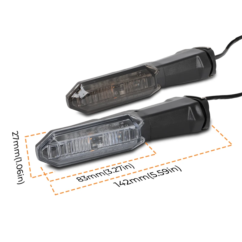 For Kawasaki Z750 Z900 ER6N Z800 Versys 650 1000 X250 Z1000R Motorcycle Light Front Rear Turn Signal Flasher Indicator Lamp LED