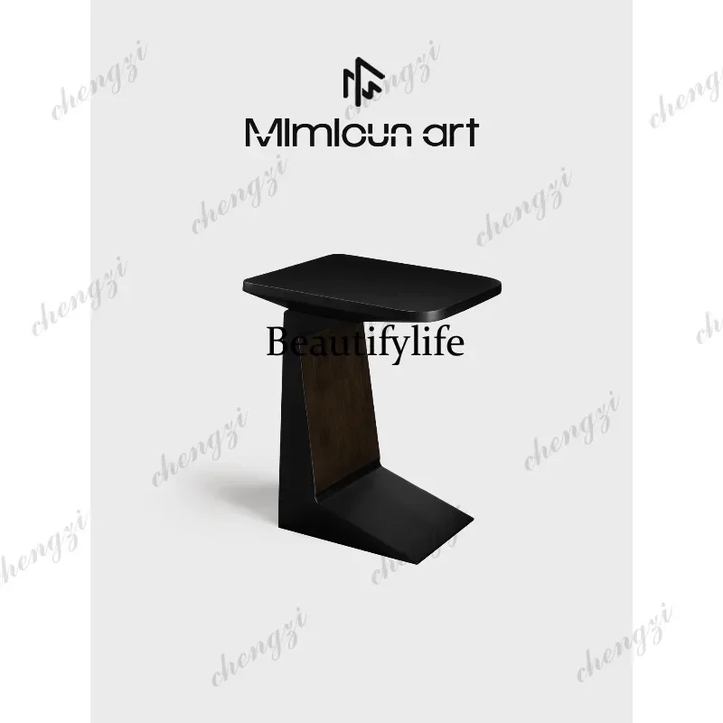 MM183 Designer C-type minimalist solid wood edge few living room sofa corner few bedside small side table