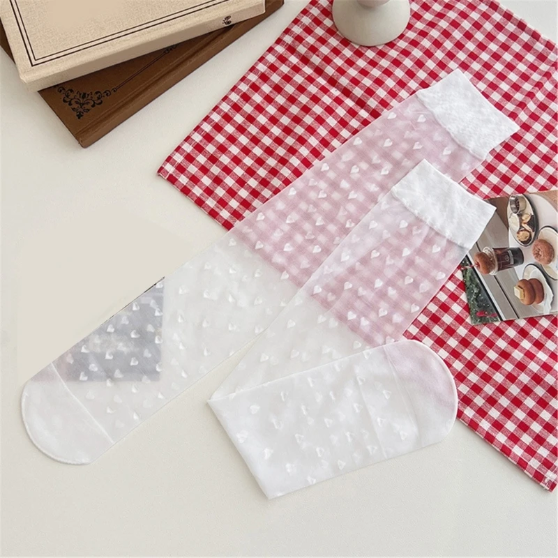 Breathable Spring Socks Over the Knee Summer Socks School Student Mesh Stockings Dropship