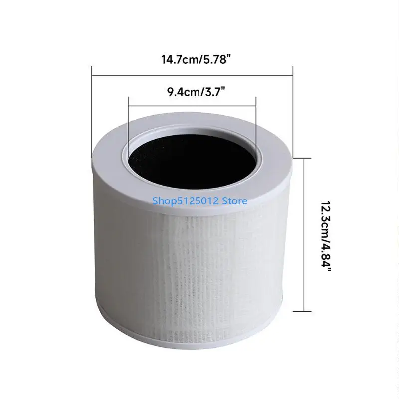 G8TC 2 حزمة تنشيط كربون مرشح ما قبل المرشح مناسبة لتنقية الهواء المصغرة/المصغرة