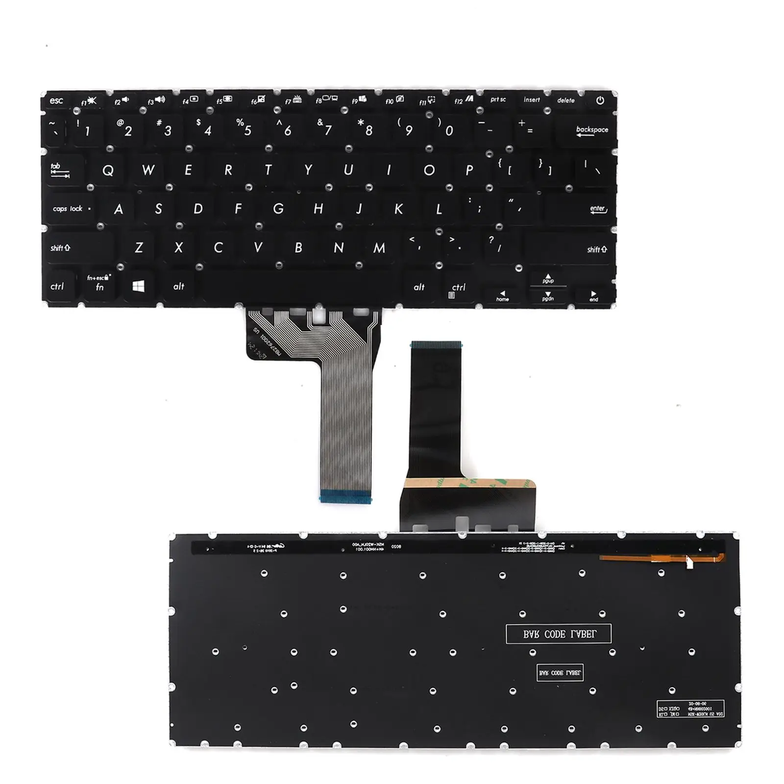 

Клавиатура ноутбука США для ASUS X415 с подсветкой без рамки для WIN8