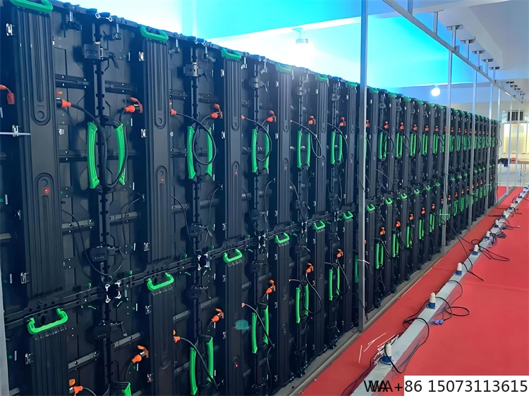 Outdoor P5.95 LED Rental Screen - Waterproof High Brightness Stage Background for Live Performances