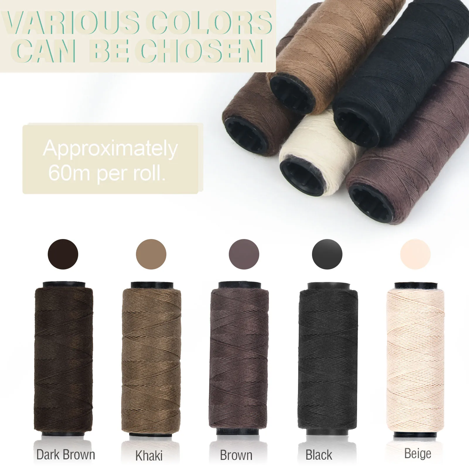 باروكات K. s-وصلات شعر بوليستر ، أدوات مصنوعة يدويًا لوصلات الشعر ، لحمة ، سهلة الاستخدام ، سهلة الاستخدام