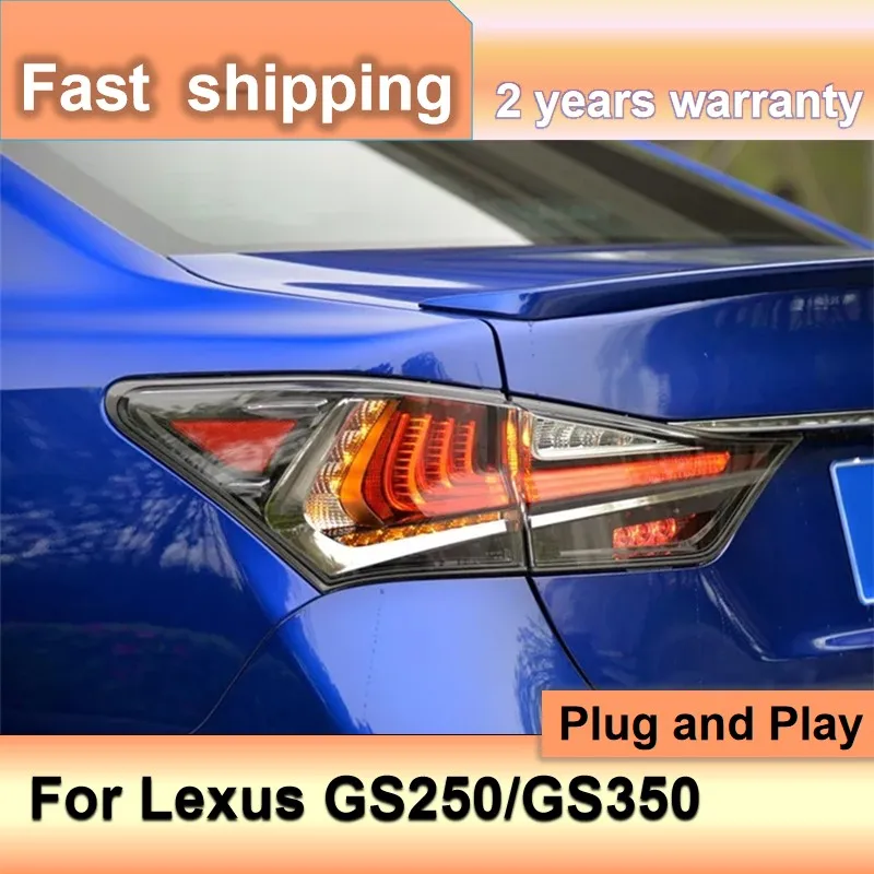 

Car Accessories for Lexus GS350 Tail Light 2013-2020 2013 GS250 Lexus Tail Light Rear Fog Brake Turn Signal