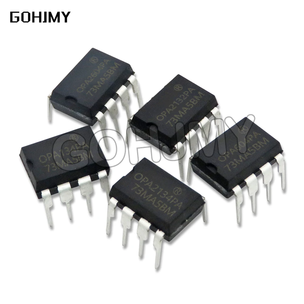 5pcs OPA2132PA OPA2134PA OPA2132 OPA2134 DIP-8 OPA134PA OPA134 OPA2604AP OPA2604 DIP