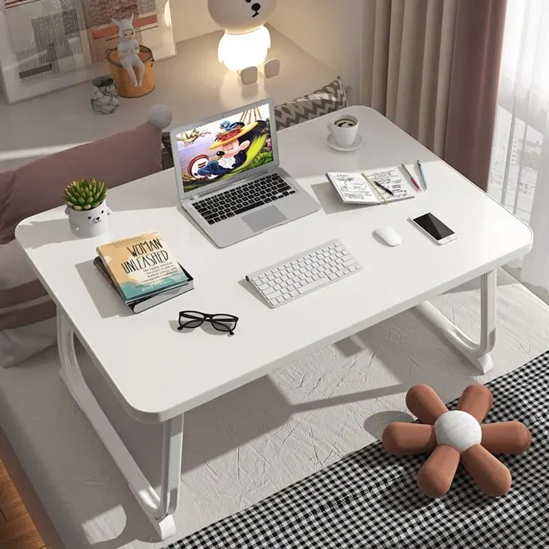 Laptop Desk Bed Desks Foldable Lazy Table Small Tables Student Table Dormitory Table Bay Window Computer Desks Bedroom Furniture