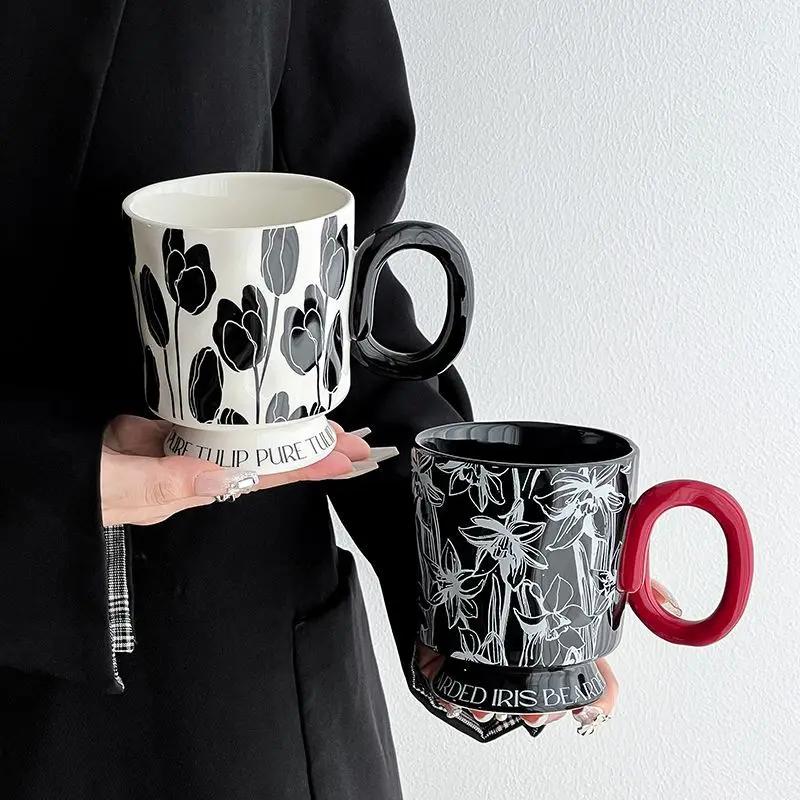 

Vintage Mug, Creative Ceramic Cup, Office And Home Drinking Cup, Coffee Cup