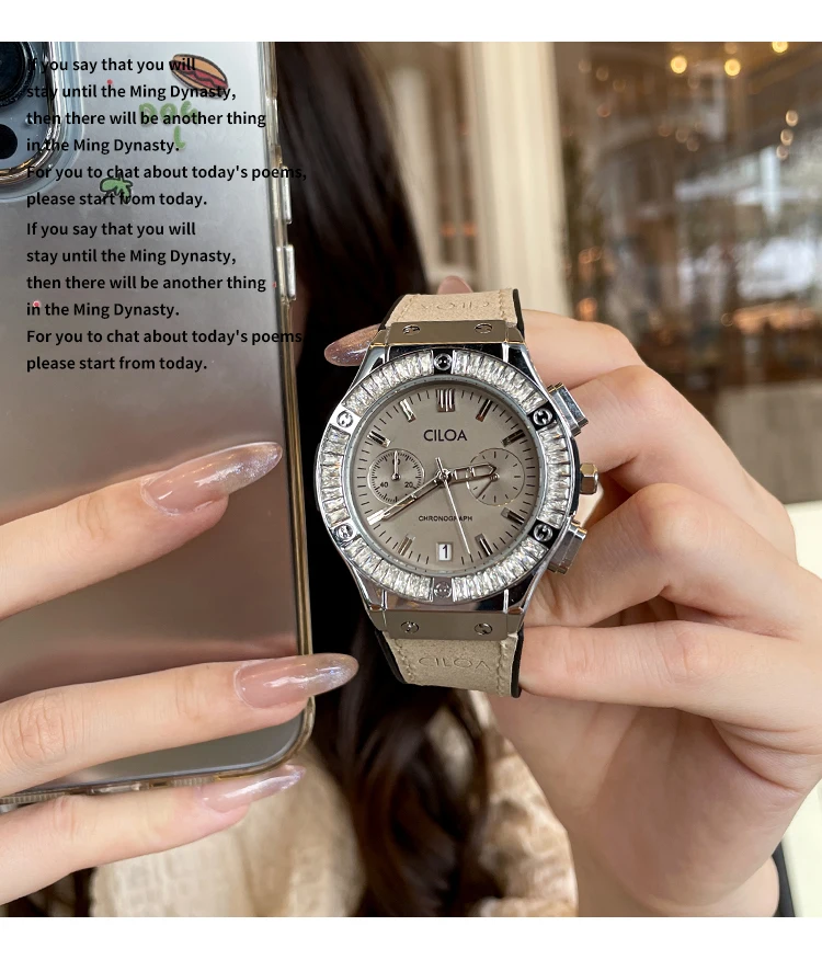 

CILOA hot-selling light luxury women's watch niche women's watch fashion trend genuine quartz watch High quality watch gifts