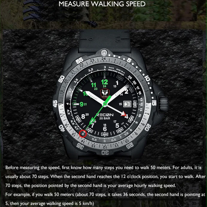 Hnlgnox Mens Military Watches Diving Watch 200M Quartz Wristwatch Carbon Fiber Luminous Compass Tactical Strap Tachymeter