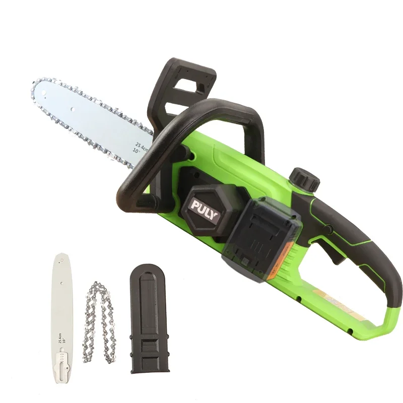 High-power Electric Chain Saw Wireless Rechargeable Pruning Saw,Household Hand-held Lithium Battery Tree Electric Saw