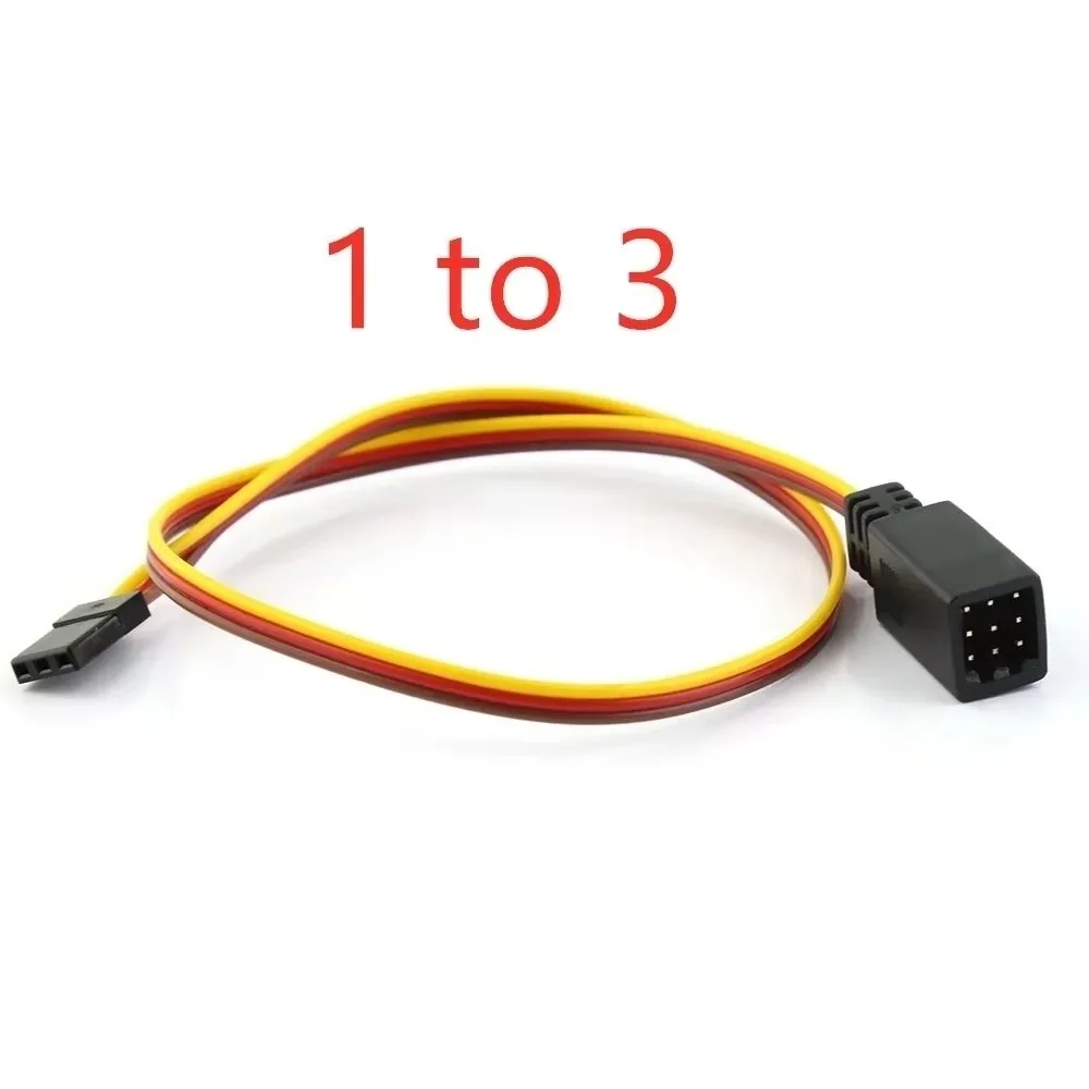 Length 350mm RC Connection Cables Y Line Remote Control Servo Extender Wire Male to Female Servo Extension Cables for Servo Fan