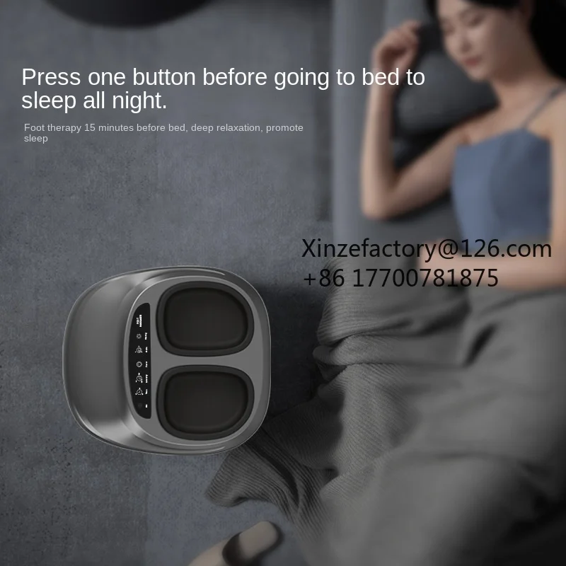 Factory Direct 2026 Top RatedFoot Therapy Leg Massager Household Automatic Airbag Full Wrap Massage Electric Heating Kneading