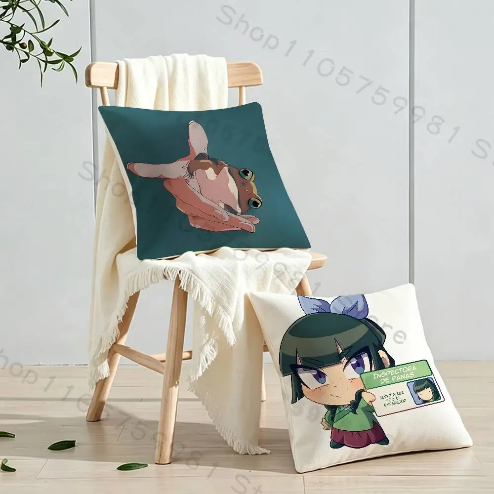 Funny Fingers Mao mao Anime  Gifts PillowCase Sofa Cushion Cover Suitable For Home Bedroom Room custom Decor