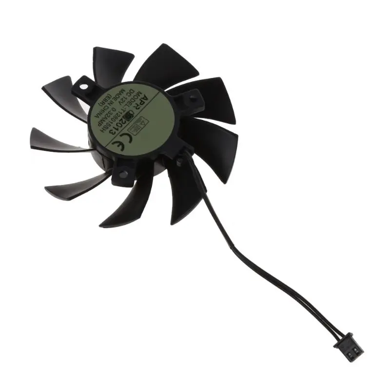 for DC 12V 75MM T128015SH Computer Graphics Card Cooler Fans for EVGA 650 65