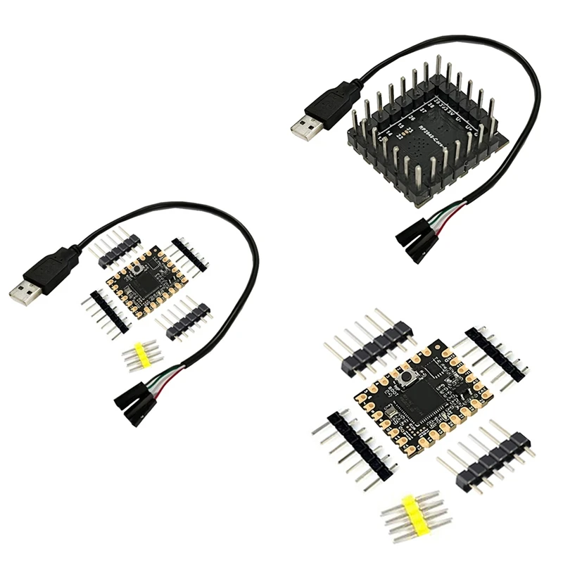 

For Raspberry Pi Pico Stamp Hole Development Board RP2040-Core-A RP2040 Multifunction Dual Core Processor