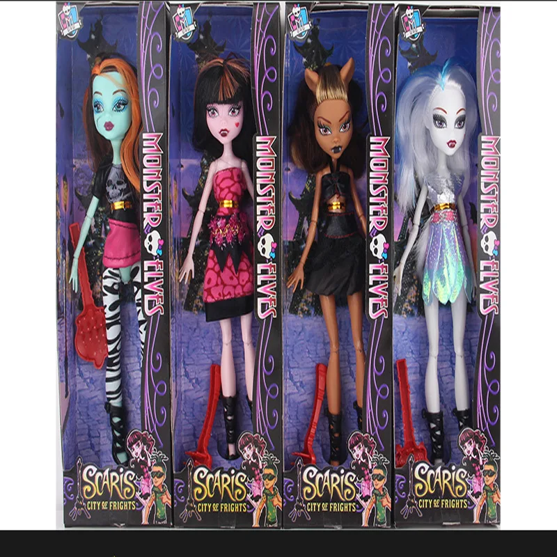 

Monster High Dolls Mattel Toys for Girls Fashionable Action Figures Cartoon Birthdays Gifts Detachable Multi Joint 26cm High