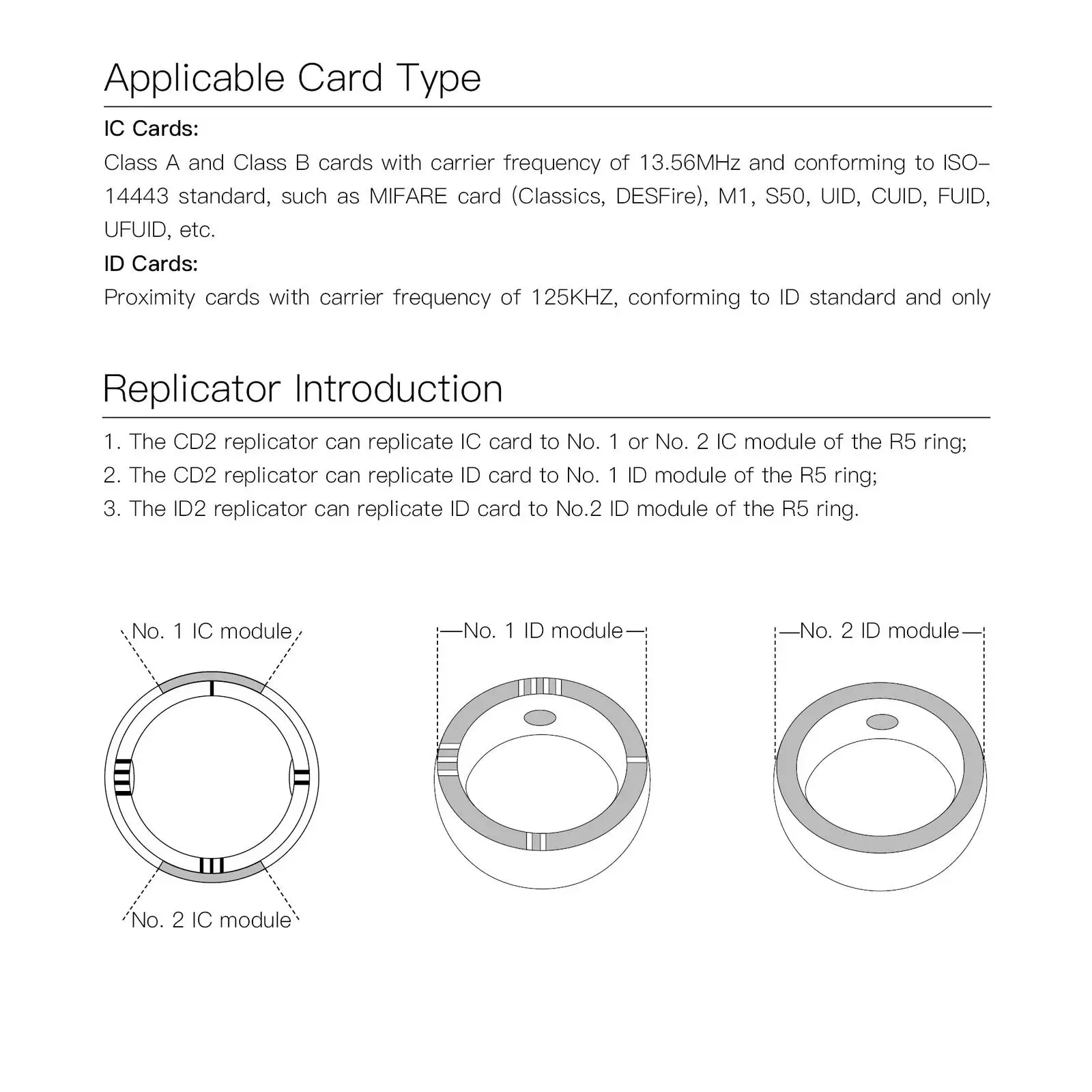 JAKCOM CDS RFID Replicator for R5 Smart Ring Copy IC and ID Cards New Product of Security protection access card reader 303007