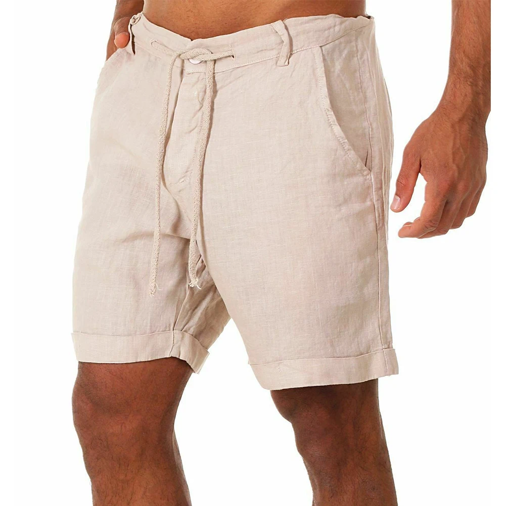 Pants Shorts Shorts Solid Summer Travel Beach Casual Chino Daily Wear Drawstring Elastic Waist Holiday Brand New