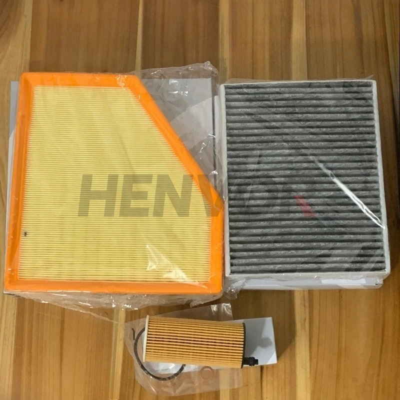 

3PCS For BM 320i 330i f30 LCI 2.0T air filter 13718605164 oil filter 11428575211 cabin filter 64119237555