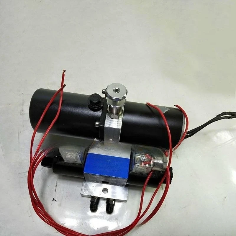 Miniature hydraulic power unit Mini hydraulic station Lifting device Power unit for steering gear