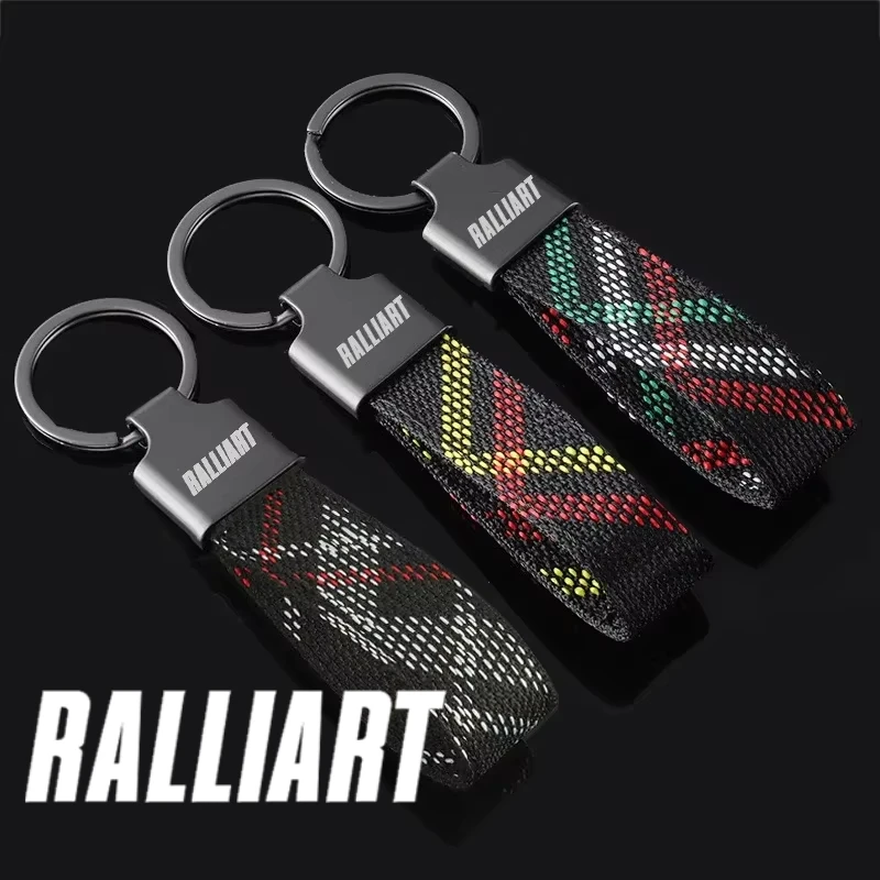 

Металлические брелки для автомобильных ключей, подвеска для Mitsubishi Ralliart Logo Delica Lancer EVO GALANT, аксессуары для ключей