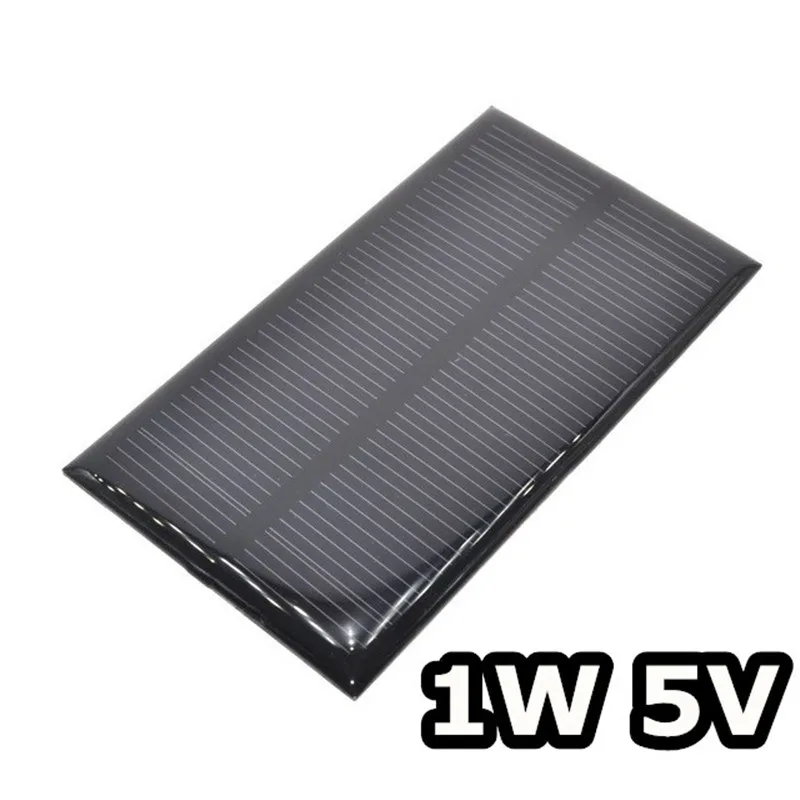 smart electronics Solar Panel 1W 5V electronic DIY Small Solar Panel for Cellular Phone Charger Home Light Toy etc Solar Cell