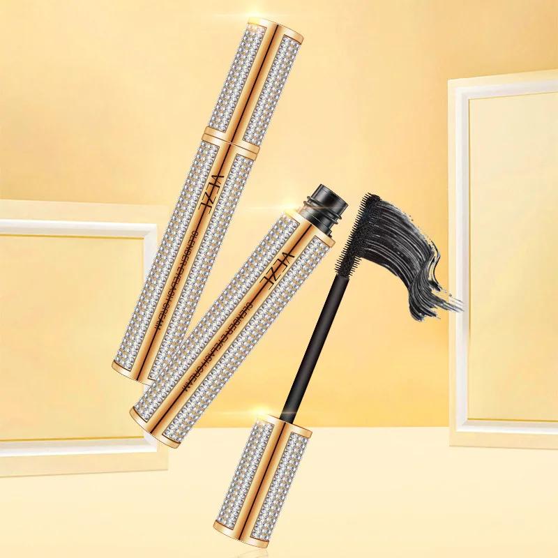Black Mascara Waterproof Fiber Curling Makeup Not Easy to Smudge Mascara Beauty Cosmetics