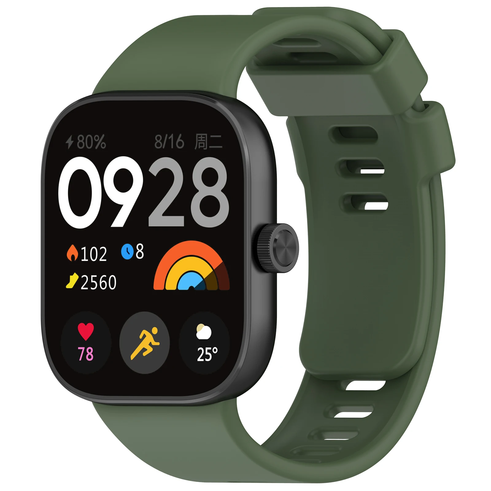 Voor Redmi Horloge 4 Gesp Achterkant Siliconen Band Smartwatch Polsband Voor Redmi Horloge 4 Armband Horlogeband Sportaccessoires