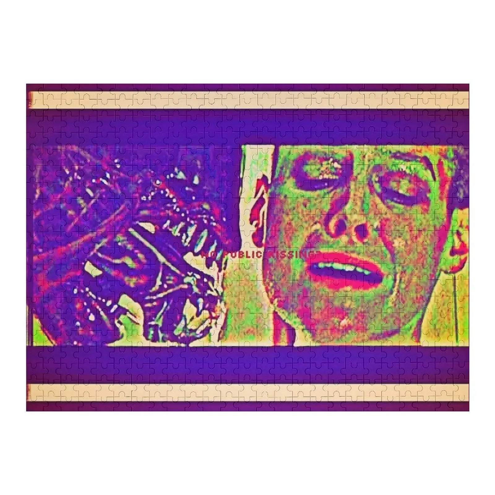 

Alien No Public Kissing Jigsaw Puzzle Personalized Gift Married Personalized Toys Personalized Gifts Puzzle