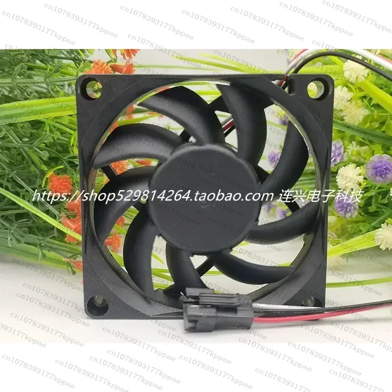 1PCS for ADDA 7CM 24V 0.16A AD0724HB-D72 D71 Cooling Fan for Danfoss Inverter Alarm System Replacement