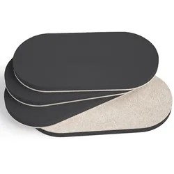 4-Pack Heavy Duty Furniture Gliders - 9.5