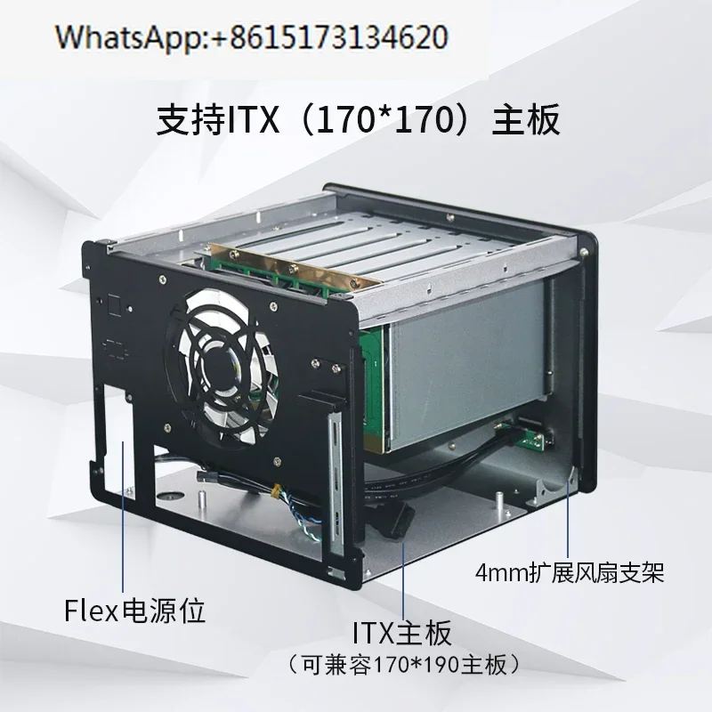 Nas6 Mini Storage Server Home Private Cloud Desktop Hot Swap Case