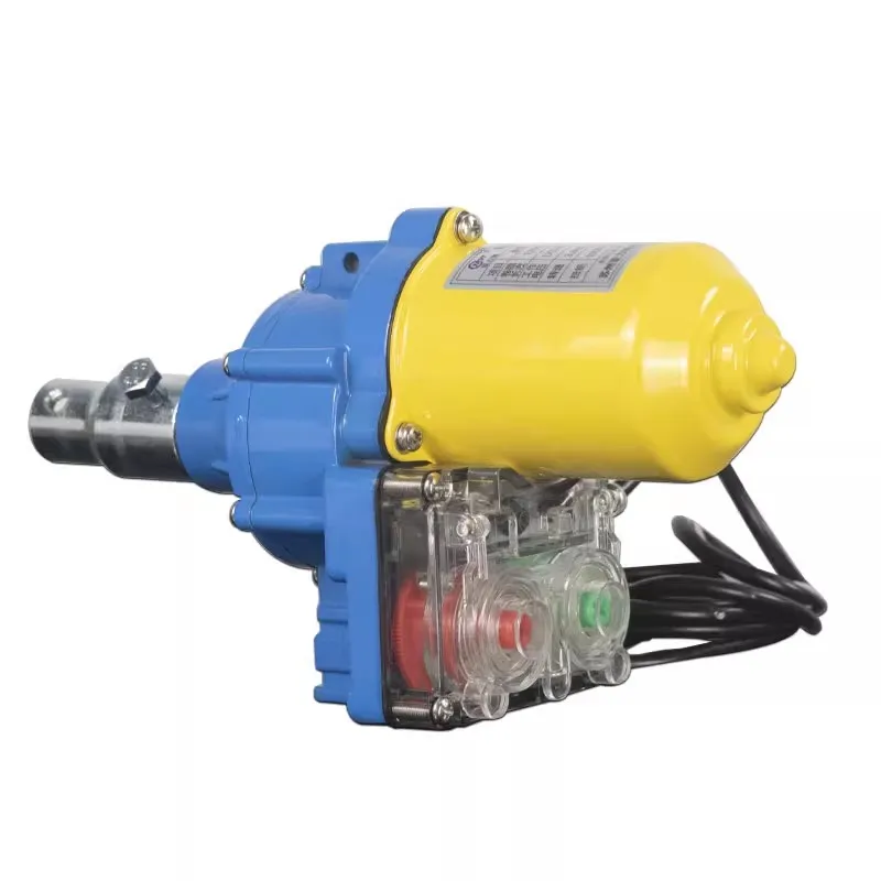 24V 100W Electric Film Roll Machine Electric Film Roller Greenhouse Roll Up Motor Film Winding Machine Electric Film Winder
