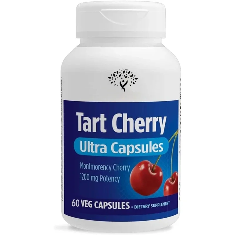 

Sour Cherry Super Capsules, Anthocyanin Supplements And Antioxidant Support