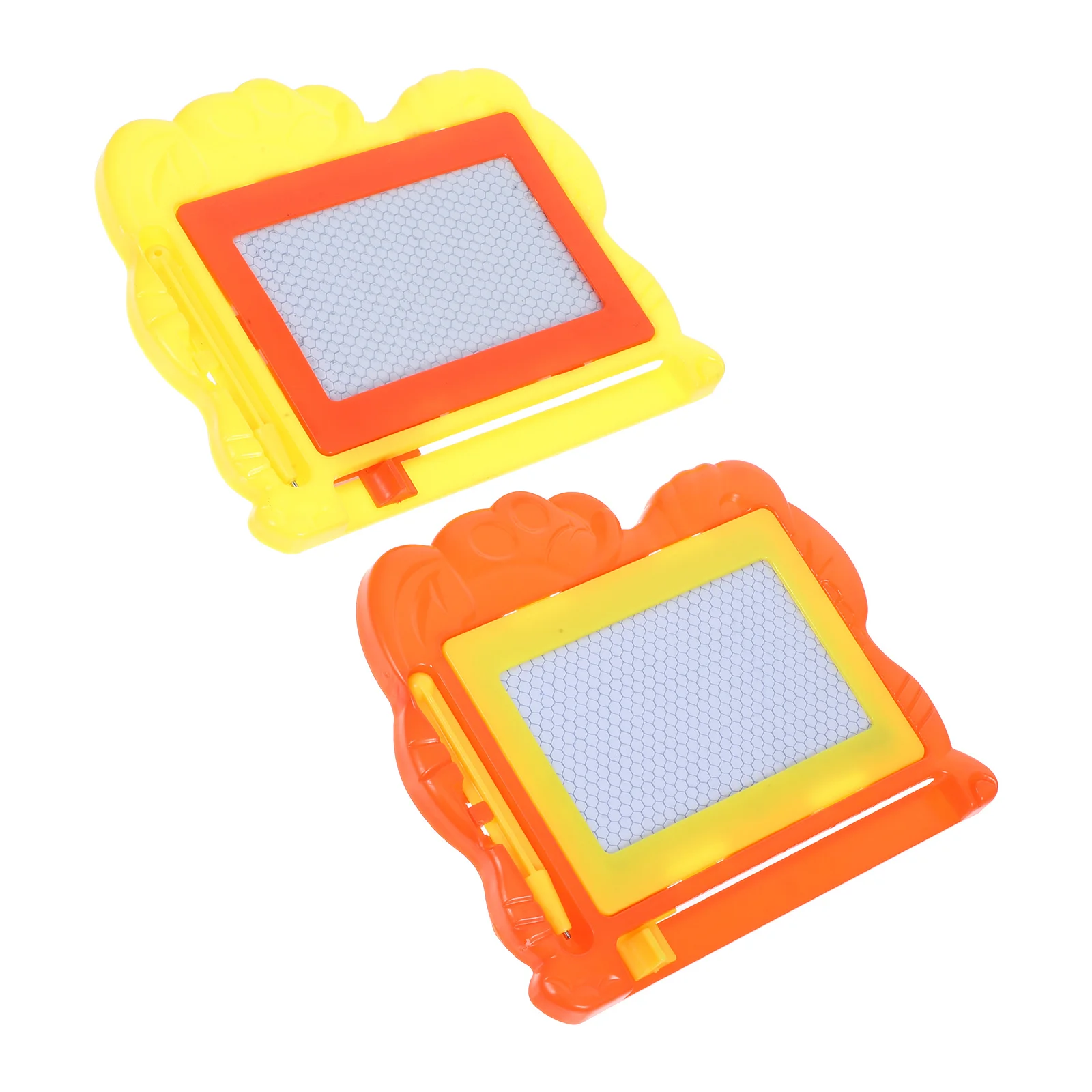 2Pcs Children Drawing Board Safe Premium ABS Material Writing Board for Kids Creative Expression Doodle Painting Practice Pad